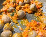Foto langkah ke 4 dari resep Pentol Terong Balado Kecombrang.
