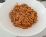 Foto del paso 7 de la receta: Macarrones boloñesa sin hervir la pasta