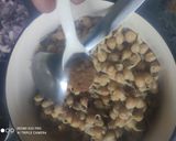 स्प्राउट्स छोले की चाट(sprouts chole ki chaat recipe in hindi) रेसिपी चरण 3 फोटो
