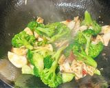 [溪和XO醬］花椰菜炒杏鮑菇的食譜步驟2照片