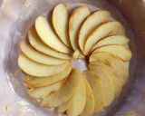 A picture of step 5 of Upside Down Apple Carrot Cake.