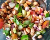 A picture of step 1 of Vegan peanut chaat.