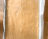 A picture of step 5 of Caramel Almond cookies.