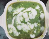 A picture of step 4 of Palak And Tofu Sabji.