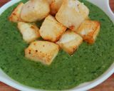 A picture of step 10 of Saag Paneer.