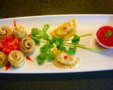 A picture of step 7 of Veg & Cheesy Dumpling (Momos).