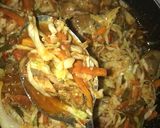 A picture of step 1 of Chicken cabbage sauce.