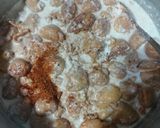 A picture of step 2 of Dahi phulkiyan.