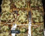 A picture of step 2 of Bread pizza.