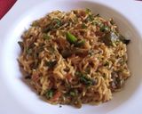 A picture of step 6 of Masala Instant Noodles 🍝.