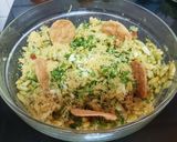 A picture of step 3 of Mumbai bhelpuri.