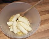 A picture of step 1 of Banana cake.