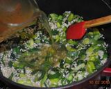 A picture of step 4 of Leek & Bacon Risotto.