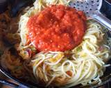 Stir fry Spaghetti with marinara sauce recipe step 7 photo