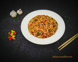 A picture of step 10 of Burnt Garlic Veg Fried Rice.