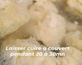 Une image de l'étape 1 de Velouté de chou fleur, Saint Jacques.