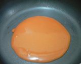 A picture of step 3 of Chocolate pancakes.