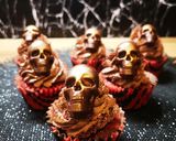 Csokikoponyás vörösbársony muffinok Picipiros Konyhájából recept fázis 4 fotója