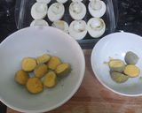 Foto del paso 1 de la receta: Huevos rellenos crujientes Paula