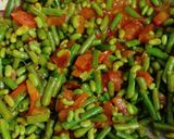 A picture of step 5 of Yardlong Beans Curry.