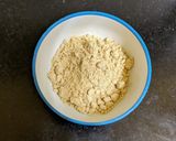 A picture of step 1 of Sattu sherbet.