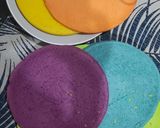 Foto langkah ke 5 dari resep Rainbow steamed cake.