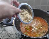 A picture of step 5 of Drumsticks Curry.