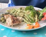 Foto del paso 7 de la receta Fusilli Pugliesi Tris, con Pesto de Albahaca y Piñones