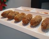 A picture of step 11 of Poha cutlet.