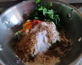 A picture of step 3 of Lobia vada (cow peas).