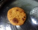 A picture of step 6 of Mutter ki kachori.