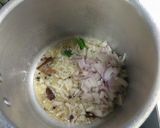 A picture of step 1 of Green peas potato paneer polaw / basmati rice.