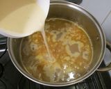 Bableves 🥣 lila 🟣 lóbabbal és füstölt 🐖 francia🇫🇷 csülökkel 🔥 recept fázis 9 fotója