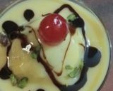 A picture of step 10 of Custard chocolate ball pudding.