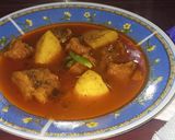 A picture of step 11 of Beef Aloo Gosht.