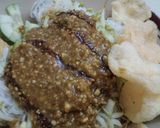 Foto langkah ke 6 dari resep Ketoprak simple.