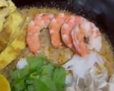 Gambar langkah 7 resipi Laksa Sarawak.