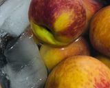 A picture of step 3 of Canned Peaches.