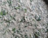 A picture of step 6 of Methi palak dhokla.