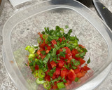 A picture of step 3 of Butt Rub Garlic Ginger Beef Tip Bowl.
