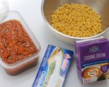 Foto langkah ke 4 dari resep Baked Macaroni Marinara Sauce & Bechamel - Saus Tomat.