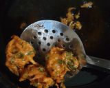 A picture of step 2 of Arabic style pakory.