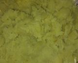 A picture of step 1 of Aloo prhta with bhurta sweet yogert.