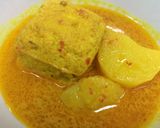 Foto langkah ke 3 dari resep Tahu kentang kuah santan.