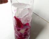 Es soda buah naga langkah memasak 3 foto