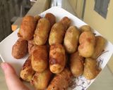 Hình bước làm 2 của món Khoai lang kén!