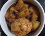 Foto langkah ke 3 dari resep 875) Semur Telur Kentang Kecap Berempah.