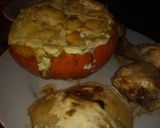 Foto del paso 8 de la receta: Zapallo Princesa rellena con pollo y verduras. 🔝💣
