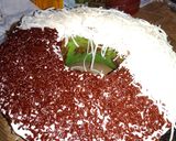 Foto langkah ke 5 dari resep Bolu mocca pandan.
