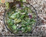 Foto langkah ke 11 dari resep Ikan Tembakang Cabe Hijau Ala Minang (Ikan Cabe Hijau).